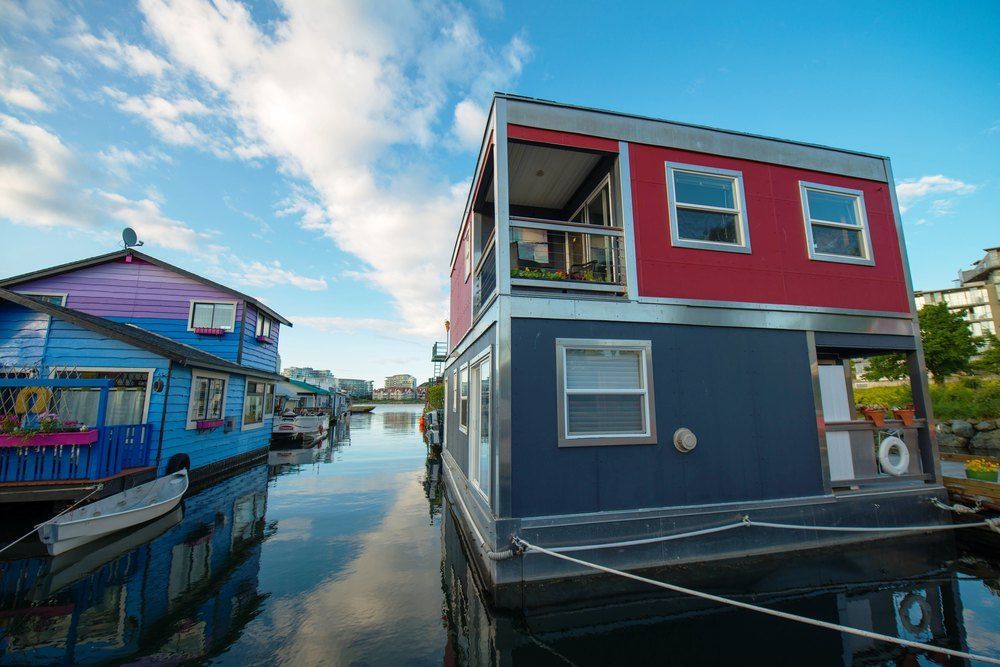A Float Home B&B In Fisherman'S Wharf 빅토리아 외부 사진