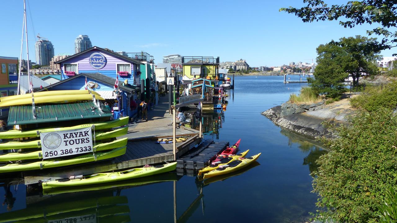 A Float Home B&B In Fisherman'S Wharf 빅토리아 외부 사진