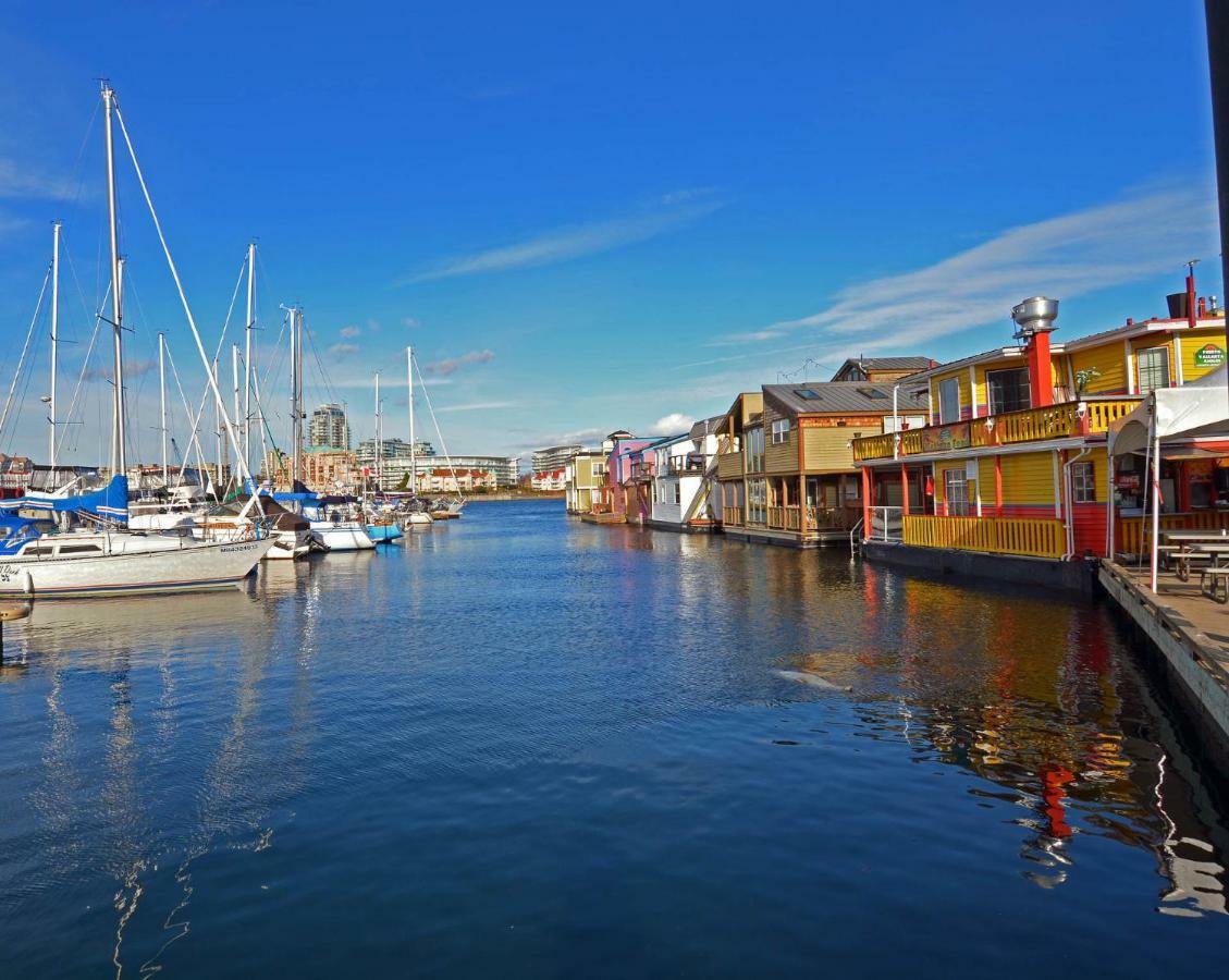 A Float Home B&B In Fisherman'S Wharf 빅토리아 외부 사진