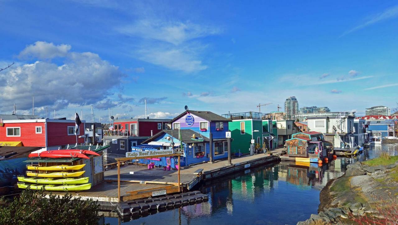 A Float Home B&B In Fisherman'S Wharf 빅토리아 외부 사진